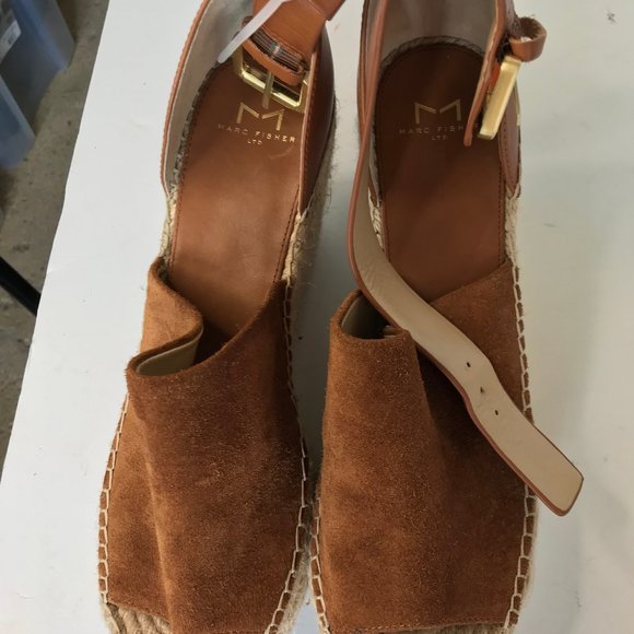 Marc Fisher Shoes - Marc Fisher Alida Espadrille Wedge Sandal size 11m NEW